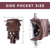 image:imageGSE Games amp Sports Expert Set of 6 Heavy Duty PU Leather Billiard Pool Table Pockets Billiard Pool Table Accessories Several Colors amp Styles AvailableWalnut  Diamond