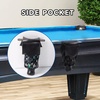 image:imageGSE Games amp Sports Expert Set of 6 Heavy Duty PU Leather Billiard Pool Table Pockets Billiard Pool Table Accessories Several Colors amp Styles AvailableBlack  Smooth