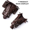 image:imageGSE Games amp Sports Expert Set of 6 Heavy Duty PU Leather Billiard Pool Table Pockets Billiard Pool Table Accessories Several Colors amp Styles AvailableWalnut  Diamond
