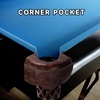 image:imageGSE Games amp Sports Expert Set of 6 Heavy Duty PU Leather Billiard Pool Table Pockets Billiard Pool Table Accessories Several Colors amp Styles AvailableWalnut  Shield