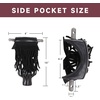 image:imageGSE Games amp Sports Expert Set of 6 Heavy Duty PU Leather Billiard Pool Table Pockets Billiard Pool Table Accessories Several Colors amp Styles AvailableBlack  Fringe