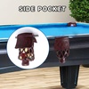 image:imageGSE Games amp Sports Expert Set of 6 Heavy Duty PU Leather Billiard Pool Table Pockets Billiard Pool Table Accessories Several Colors amp Styles AvailableDark Cherry  Diamond