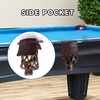 image:imageGSE Games amp Sports Expert Set of 6 Heavy Duty PU Leather Billiard Pool Table Pockets Billiard Pool Table Accessories Several Colors amp Styles AvailableWalnut  Diamond