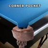 image:imageGSE Games amp Sports Expert Set of 6 Heavy Duty PU Leather Billiard Pool Table Pockets Billiard Pool Table Accessories Several Colors amp Styles AvailableWalnut  Smooth