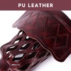 image:imageGSE Games amp Sports Expert Set of 6 Heavy Duty PU Leather Billiard Pool Table Pockets Billiard Pool Table Accessories Several Colors amp Styles AvailableDark Cherry  Diamond