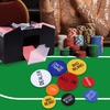 image:imageGSE Games amp Sports Expert Small Blind Big Blind Dealer Button  Set of 3 Casino Texas Holdem Poker Button for Gambling Card Games Poker Nights Tournaments