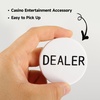 image:imageGSE Games amp Sports Expert Small Blind Big Blind Dealer Button  Set of 3 Casino Texas Holdem Poker Button for Gambling Card Games Poker Nights Tournaments