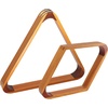 image:imageGSE Games amp Sports Expert Solid Wood Billiard 8Ball Triangle  9Ball Diamond Pool Ball Racks for 214 Pool Balls Pool Table Accessories2Tone Oak