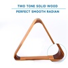 image:imageGSE Games amp Sports Expert Solid Wood Billiard 8Ball Triangle  9Ball Diamond Pool Ball Racks for 214 Pool Balls Pool Table Accessories2Tone Oak
