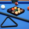 image:imageGSE Games amp Sports Expert Solid Wood Billiard 8Ball Triangle  9Ball Diamond Pool Ball Racks for 214 Pool Balls Pool Table AccessoriesBlack