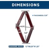 image:imageGSE Games amp Sports Expert Solid Wood Billiard 8Ball Triangle  9Ball Diamond Pool Ball Racks for 214 Pool Balls Pool Table AccessoriesMahogany