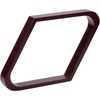 image:imageGSE Games amp Sports Expert Solid Wood Billiard 8Ball Triangle  9Ball Diamond Pool Ball Racks for 214 Pool Balls Pool Table AccessoriesMahogany