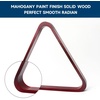 image:imageGSE Games amp Sports Expert Solid Wood Billiard 8Ball Triangle  9Ball Diamond Pool Ball Racks for 214 Pool Balls Pool Table AccessoriesMahogany