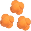 image:imageGSE Games amp Sports Expert Sports Reaction Balls Reactivity Ball for Field Training Agility Trainer for Baseball Rubber Bounce Balls for HandEye Coordination amp Speed Reflex TrainingOrange