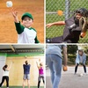 image:imageGSE Games amp Sports Expert Sports Reaction Balls Reactivity Ball for Field Training Agility Trainer for Baseball Rubber Bounce Balls for HandEye Coordination amp Speed Reflex TrainingOrange