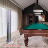 image:imageGSE Games amp Sports Expert StandStyle Metal Billiard Pool Cue Rack Holds 6 Pool Cue Sticks Several Colors AvailableBrushed Nickel