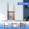 image:imageGSE Games amp Sports Expert Wall Mount Rack with Score Counter Only Hanging Wall Mounting Rack Holds 68 Cue Sticks 2 Ball Racks and Full Set of BallsMahogany
