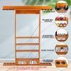 image:imageGSE Games amp Sports Expert Wall Mount Rack with Score Counter Only Hanging Wall Mounting Rack Holds 68 Cue Sticks 2 Ball Racks and Full Set of BallsOak