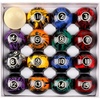 Black Marbelite Swirl Style Balls