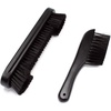 image:imageGSE Games amp Sports Expert 2Piece Solid Wood Billiard Pool Table Brush and Rail Brush Set Billiards Pool Table Cleaning ToolsBlack
