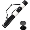Deluxe Oval - White/Black