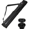 image:imageGSE Games amp Sports Expert 2x4 Hard Pool Cue Case Billiard Stick Carrying Case for 2 Sticks Holds 2 Butts and 4 Shafts Billiard Cue Cases Billiards Accessories