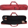 image:imageGSE Games amp Sports Expert 3x4 Soft Pool Cue Case Billiard Pool Cue Stick Carrying Bag  Holds 3 Butts and 4 Shafts Several Colors AvailableBurgundy