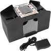 image:imageGSE Games amp Sports Expert 6Deck Automatic Card Shuffler BatteryOperated Shuffler Machines for Playing Cards Blackjack Texas Holdem Canasta UNO Rummy Bridge4deck