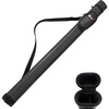 image:imageGSE Games amp Sports Expert Billiard Cue Cases 1x1 Deluxe Hard Billiard Pool Cue Stick Carrying Case Pool Billiards Accessories Several Colors AvailableBlack