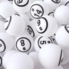 White Balls - Single Numbered