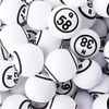 image:imageGSE Games amp Sports Expert Bingo Balls  Ping Pong Size Balls for Large Bingo Cage Bingo Calling Balls for Parties Prize Raffles Family Game NightsWhte Balls  Double Numbered