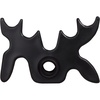 image:imageGSE Games amp Sports Expert Black Plastic SlipOn Bridge Portable Moosehead Bridge Head Pool Billiard Cue Bridge Head Billiard Pool Cue Accessories for Pool Table1Pack