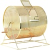 image:imageGSE Games amp Sports Expert Brass Raffle Ticket Drum Gold Spinning Raffle Cage Lottery Drawing Box for Raffles Giveaways Fundraisers and Events Available in Small Medium Large JumboJumbo  Holds 15 000 Tickets