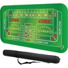 image:imageGSE Games amp Sports Expert Casino Texas Holdem Poker Tabletop Layout Mat NonSlip Rubber Texas Holdem Table Top for FamilyFriends Parties Casino NightTwin Craps Layout Mat