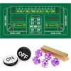 image:imageGSE Games amp Sports Expert Craps Table Top Game Set Including A Craps Layout Felt 5 Casino Dice and A Craps ONOff Button for Craps Games Casino GamesPurple