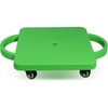 image:imageGSE Games amp Sports Expert Gym Floor Scooter Board with Handles Sitting Scooter for Kids Indoor Play Equipment Fun Scoot Board with NonMarring Plastic Casters for ChildrenGreen