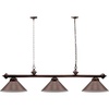 image:imageGSE Games amp Sports Expert Pool Table Light Hanging Billiard Light for 7ft8ft Pool Tables with 3 Metal Lamp Shades for Billiards Room Oil Rubbed BronzeOilRubbed Bronze