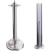 image:imageGSE Games amp Sports Expert StandStyle Metal Billiard Pool Cue Rack Holds 6 Pool Cue Sticks Several Colors AvailableBrushed Nickel