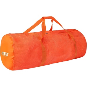 image:imageBlack HeavyDuty Large Mesh Sports Duffle Bag Dry Bag Diving Equipment Scuba Bag with Zipper Great for Gym Workout Sport Balls Storage Scuba Gear Snorkeling Water Sports and TravelOrange