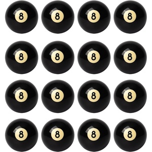 image:imageGSE Games amp Sports Expert 214 Regulation Size Billiard 8 Pool Ball Replacement Eight Ball OR Standard Billiard Pool Cue Ball Replacement Ball Billiard Pool Table AccessoriesBox of 16 Eight Ball