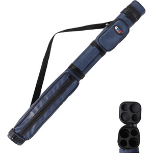 image:imageGSE Games amp Sports Expert 2x2 Deluxe Hard Billiard Pool Cue Stick Carrying Case Billiard Cue Case Billiards Accessories Several Colors AvailableSquare  Blue