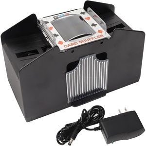 image:imageGSE Games amp Sports Expert 6Deck Automatic Card Shuffler BatteryOperated Shuffler Machines for Playing Cards Blackjack Texas Holdem Canasta UNO Rummy Bridge4deck