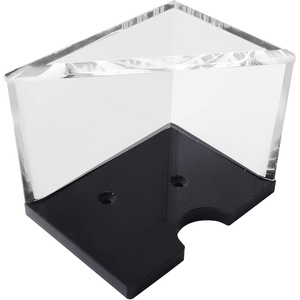 image:imageGSE Games amp Sports Expert Acrylic Discard Trays Casino Grade Discard Holder Trays for Blackjack Bridge Playing Cards Holds 6 Decks of Cards2  Deck