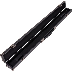 image:imageGSE Games amp Sports Expert Billiard Pool Cue Stick Hard Box for 2Piece Pool Cue Stick Billiard Carrying Case Holds 1 Butt and 1 ShaftBlack