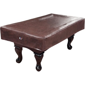 image:imageGSE Games amp Sports Expert Billiard Table Covers 789 Waterproof amp Tearproof Heavy Duty Leatherette Pool Table Cover Several Colors AvailableBrown  9ft