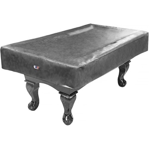 image:imageGSE Games amp Sports Expert Billiard Table Covers 789 Waterproof amp Tearproof Heavy Duty Leatherette Pool Table Cover Several Colors AvailableGrey  9ft