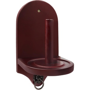 image:imageGSE Games amp Sports Expert Billiard Wall Mounted Wood Cone Chalk Holder Pool Table Cone Chalk Holder Billiards Accessories 3 Colors AvailableMahogany