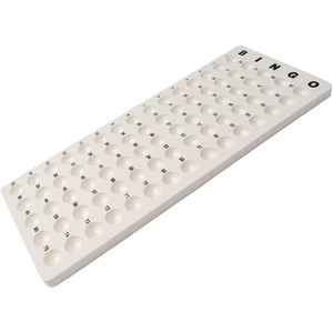 image:imageGSE Games amp Sports Expert Bingo Master Board for 78 Balls White Calling Board for Bingo Game Great for Parties Large Groups Family Game NightsWhite