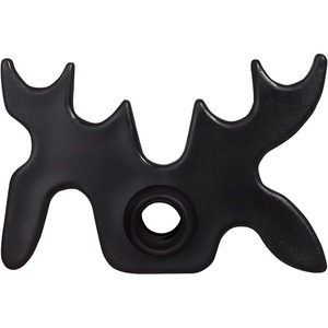 image:imageGSE Games amp Sports Expert Black Plastic SlipOn Bridge Portable Moosehead Bridge Head Pool Billiard Cue Bridge Head Billiard Pool Cue Accessories for Pool Table1Pack