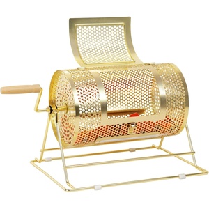 image:imageGSE Games amp Sports Expert Brass Raffle Ticket Drum Gold Spinning Raffle Cage Lottery Drawing Box for Raffles Giveaways Fundraisers and Events Available in Small Medium Large JumboSmall  Holds 2 000 Tickets